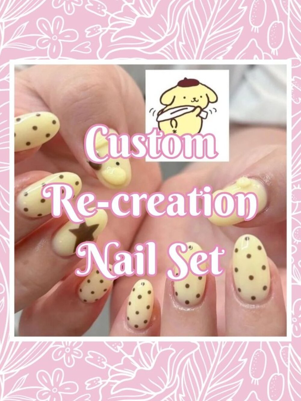 💅 Custom Re-Creation Press-On Nails (Made to Order)